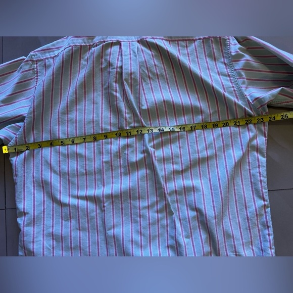 J.CREW Slim Shirt‎ Adult  Checkered Button Up Long Sleeve Pocket Mens M Cotton - Picture 16 of 16